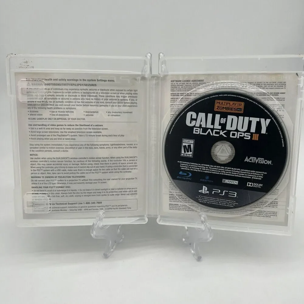 Call of Duty: Black Ops III (Sony PlayStation 3, 2015)